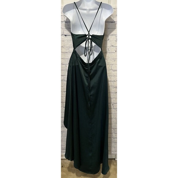 LUXXEL dress high low Corset Back Dress Gown Prom Size Small - Picture 4 of 8